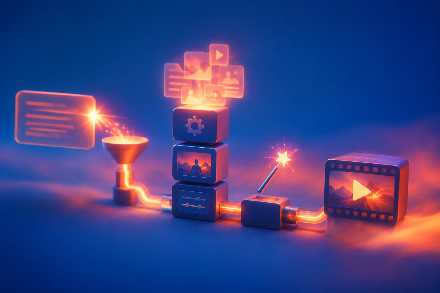 Turning prompts into AI video ideas cover