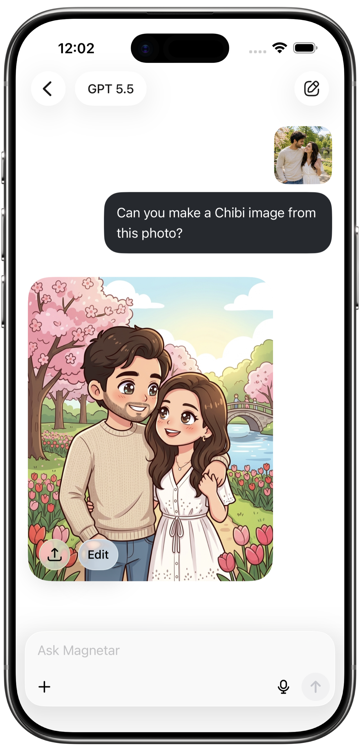 Create image in Magnetar