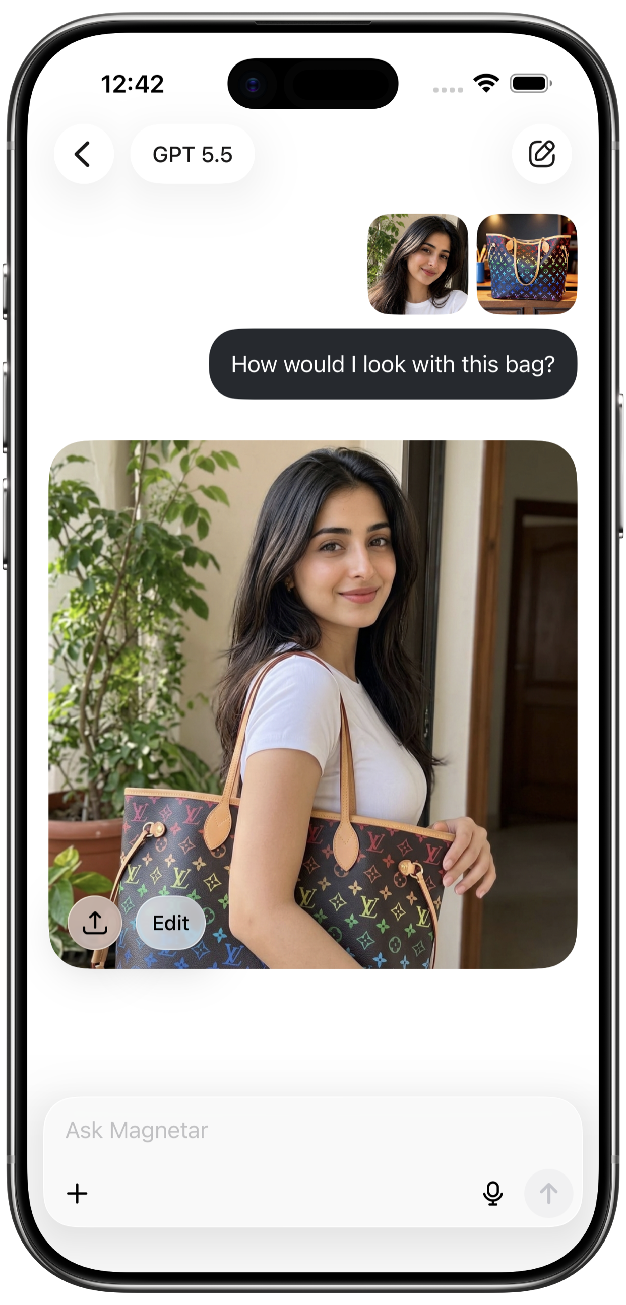 Edit image in Magnetar